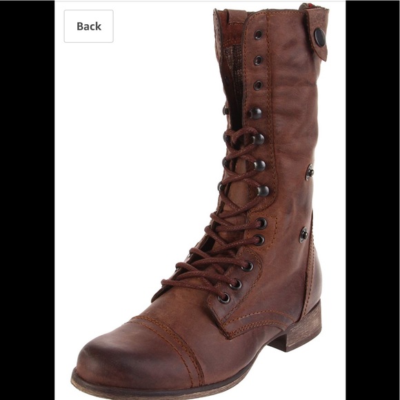 Steve Madden Cablee Brown Leather 